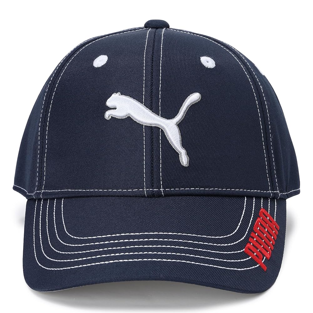 Amazon | [PUMA] ゴルフキャップ ゴルフ リムカラーロゴ